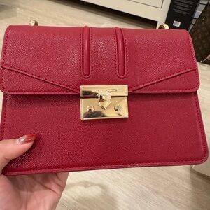 Charles & Keith Red Handbag
